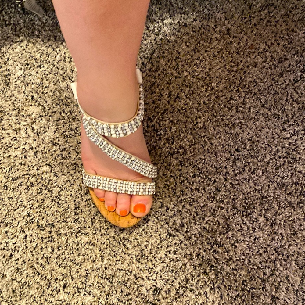 Rhinestone wedges